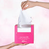 FACEMADE Clean Towels 60 Ct - Size 11.5" x 11.1", Disposable Face Towelette, Makeup Remover Wipes, Facial Washcloth, Multi-Purpose Cotton Tissues for Personal Care